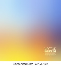 Abstract blurred background. Vector illustration for quotes, banners, covers, etc.
