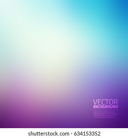 Abstract blurred background. Vector illustration for quotes, banners, covers, etc.