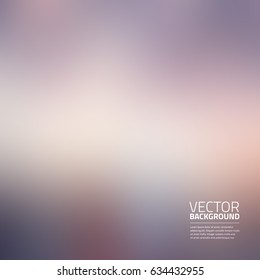 Abstract blurred background. Vector illustration for quotes, banners, covers, etc.