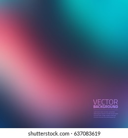 Abstract blurred background. Vector illustration for quotes, banners, covers, etc.