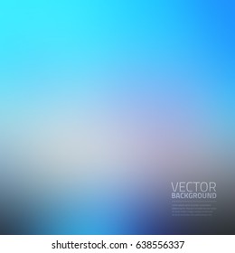Abstract blurred background. Vector illustration for quotes, banners, covers, etc.