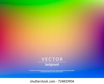 Abstract blurred background. Vector illustration for quotes, banners, covers, etc.