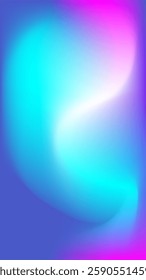 Abstract blurred background. Vertical colored blue background for the phone screen.