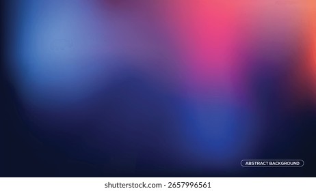 Abstractas fondo borroso con Gradientes de colores vibrantes.