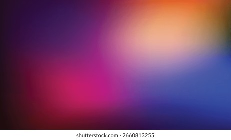 Fundo borrado abstrato de cores vibrantes