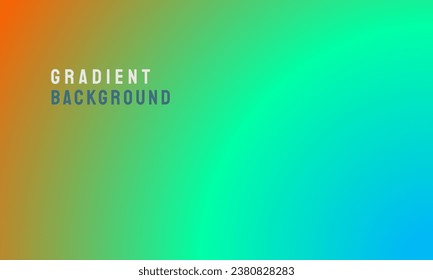abstract blurred background. Vibrant gradient illlustration template.