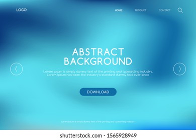 Abstract blurred background for web site. Vector.