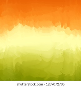 Abstract blurred background of yellow, orange and green colors. 
Excellent as a background for the production of any printed product, advertising, or other design.