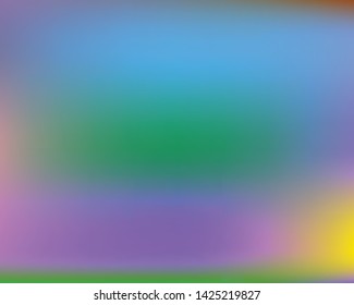 Abstract blurred background for your projects. Vector illustration concept. Vibrant backdrop with bright rainbow colors. Violet celebration template for your graphic design, user interface or app.