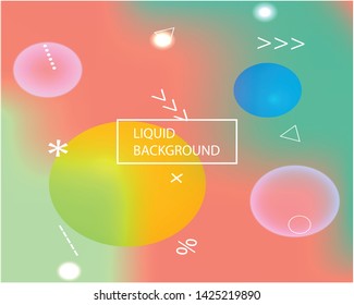Abstract blurred background for your projects. Vibrant backdrop with bright rainbow colors. Vector illustration space. Pink celebration template for your graphic design, user interface or app.