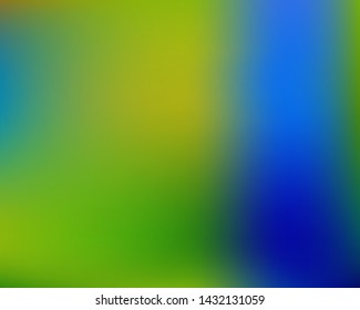Abstract blurred background for your projects. Vector illustration pastel. Fresh backdrop with bright rainbow colors. Green celebration template for your graphic design, user interface or app.