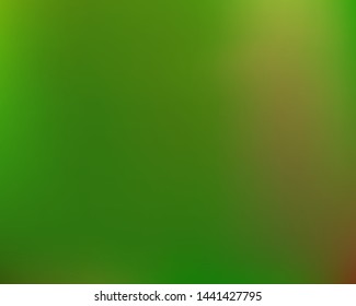 Abstract blurred background for your projects. Vector illustration concept. Commercial backdrop with bright rainbow colors. Green celebration template for your graphic design, user interface or app.