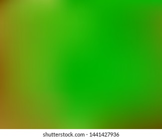 Abstract blurred background for your projects. Vector illustration space. Fresh backdrop with bright rainbow colors. Green celebration template for your graphic design, user interface or app.