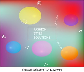 Abstract blurred background for your projects. Minimal backdrop with bright rainbow colors. Vector illustration space. Violet celebration template for your graphic design, user interface or app.