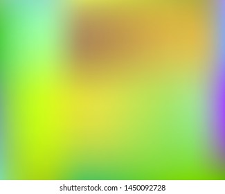 Abstract blurred background for your projects. Creative backdrop with simple muffled colors. Vector illustration flyer. Green celebration template for your graphic design, user interface or app.