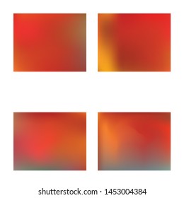 Abstract blurred background for your projects. Simple backdrop with natural muffled colors. Vector illustration flyer. Red celebration template for your graphic design, user interface or app.