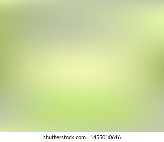 Abstract blurred background for your projects. Dynamic backdrop with simple muffled colors. Vector illustration elements. Green celebration template for your graphic design, user interface or app.