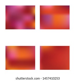 Abstract blurred background for your projects. Vector illustration layout. Commercial backdrop with simple muffled colors. Red celebration template for your graphic design, user interface or app.