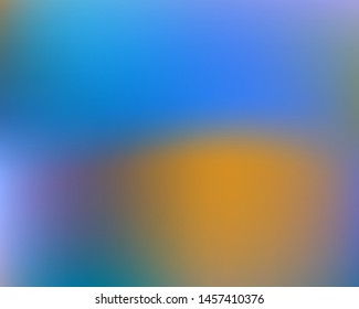 Abstract blurred background for your projects. Vector illustration art. Creative backdrop with simple muffled colors. Blue celebration template for your graphic design, user interface or app.