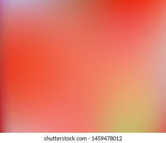Abstract blurred background for your projects. Vector illustration pastel. Vibrant backdrop with simple muffled colors. Red celebration template for your graphic design, user interface or app.
