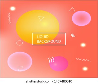 Abstract blurred background for your projects. Colorful backdrop with simple muffled colors. Vector illustration pastel. Pink celebration template for your graphic design, user interface or app.