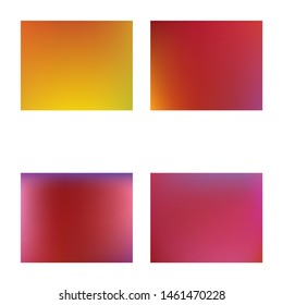 Abstract blurred background for your projects. Dynamic backdrop with simple muffled colors. Vector illustration elements. Red celebration template for your graphic design, user interface or app.