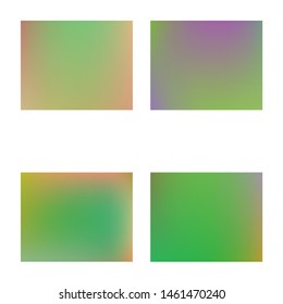 Abstract blurred background for your projects. Clean backdrop with simple muffled colors. Vector illustration pastel. Green celebration template for your graphic design, user interface or app.
