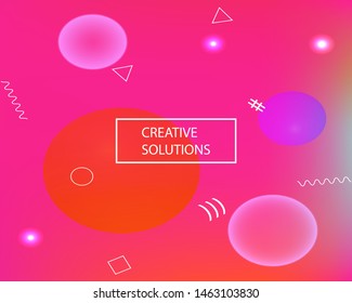 Abstract blurred background for your projects. Clean backdrop with simple muffled colors. Vector illustration pastel. Pink celebration template for your graphic design, user interface or app.
