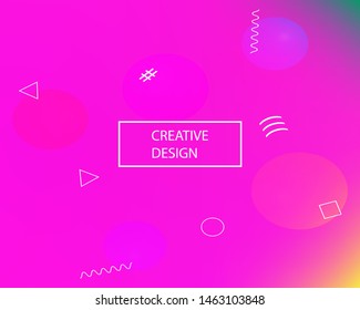 Abstract blurred background for your projects. Vector illustration space. Simple backdrop with simple muffled colors. Pink celebration template for your graphic design, user interface or app.