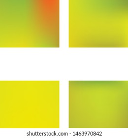 Abstract blurred background for your projects. Dynamic backdrop with simple muffled colors. Vector illustration texture. Yellow celebration template for your graphic design, user interface or app.