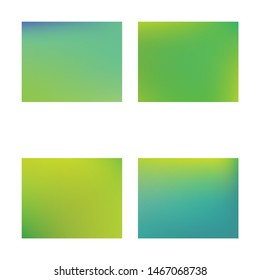 Abstract blurred background for your projects. Vector illustration elements. Fresh backdrop with simple muffled colors. Green celebration template for your graphic design, user interface or app.