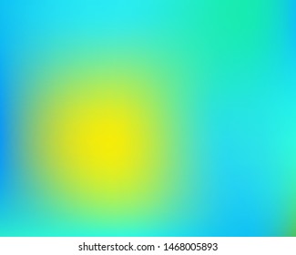 Abstract blurred background for your projects. Vector illustration space. Colorful backdrop with simple muffled colors. Blue celebration template for your graphic design, user interface or app.