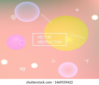 Abstract blurred background for your projects. Commercial backdrop with simple muffled colors. Vector illustration texture. Pink celebration template for your graphic design, user interface or app.