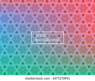 Abstract blurred background for your projects. Vector illustration concept. Fluid backdrop with simple muffled colors. Red celebration template for your graphic design, user interface or app.