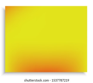 Abstract blurred background for your projects. Magic backdrop with smooth and soft shadow. Vector illustration theme. Yellowd trendy and easy editable colored banner template.