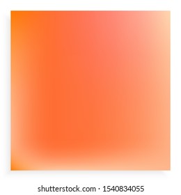 Abstract blurred background for your projects. Graphic backdrop with smooth and soft shadow. Vector illustration art. Orange trendy and easy editable colored banner template.