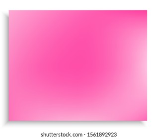 Abstract blurred background for your projects. Effective backdrop with smooth and soft shadow. Vector illustration concept. Pink trendy and easy editable colored banner template.
