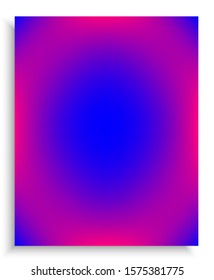 Abstract blurred background for your projects. Magic backdrop with smooth and soft shadow. Vector illustration concept. Blue celebration template for your graphic design, user interface or app.