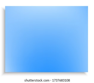 Resumen de fondo borroso para sus proyectos. Textura de la ilustración del vector. Fondo efectivo con sombra suave y suave. Plantilla de banner de color azul de moda y fácil edición.