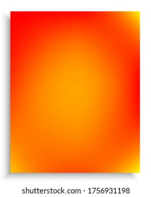 Abstract blurred background for your projects. Effective backdrop with smooth and soft shadow. Vector illustration concept. Yellow trendy and easy editable colored banner template.