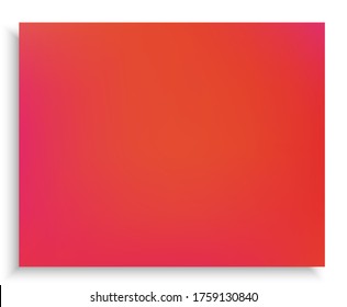 Resumen de fondo borroso para sus proyectos. Fondo plano con sombra suave y suave. Espacio de ilustración vectorial. Plantilla de banner de color amarillo, de moda y fácil de editar.