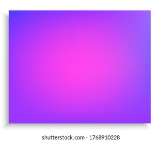 Abstract blurred background for your projects. Vector illustration element. Flat backdrop with smooth and soft shadow. Blue trendy and easy editable colored banner template.
