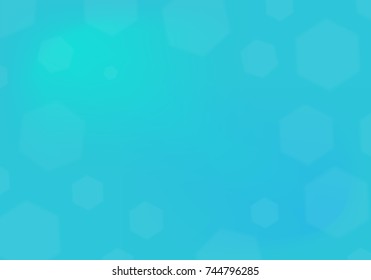 Abstract blurred blue background