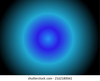abstract blurred blue background with gradient radial blur