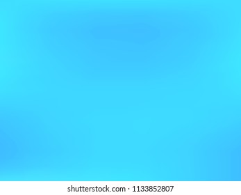 Abstract blurred blue background. A simple gradient pattern for your designs, backdrops, textures. Vector illustration.