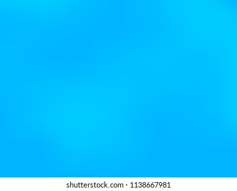 Abstract blurred blue background. A simple gradient pattern for your designs, backdrops, textures. Vector illustration.