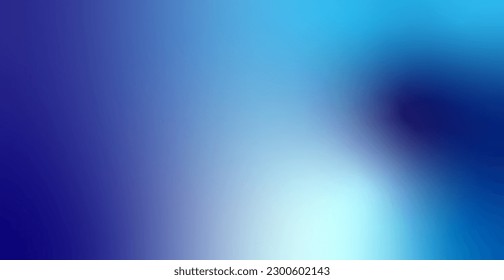 Resumen Fondo Azul Borroso. Fondo de escritorio. Vector de arte