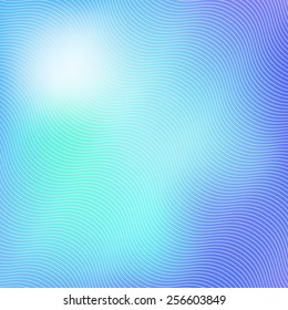 abstract blurred blue background with wave