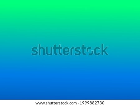 Abstract blurred blue and green background, Gradient color backdrop design for website banner or poster, Vector illustration