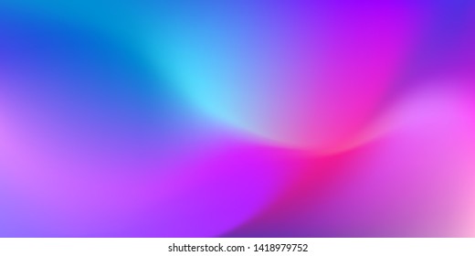 Abstract Blurred blue teal pink purple background  Soft light gradient backdrop and place for text  Vector illustration for your graphic design  banner  poster wallpapers